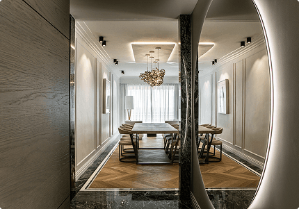 Modern kitchen interior
